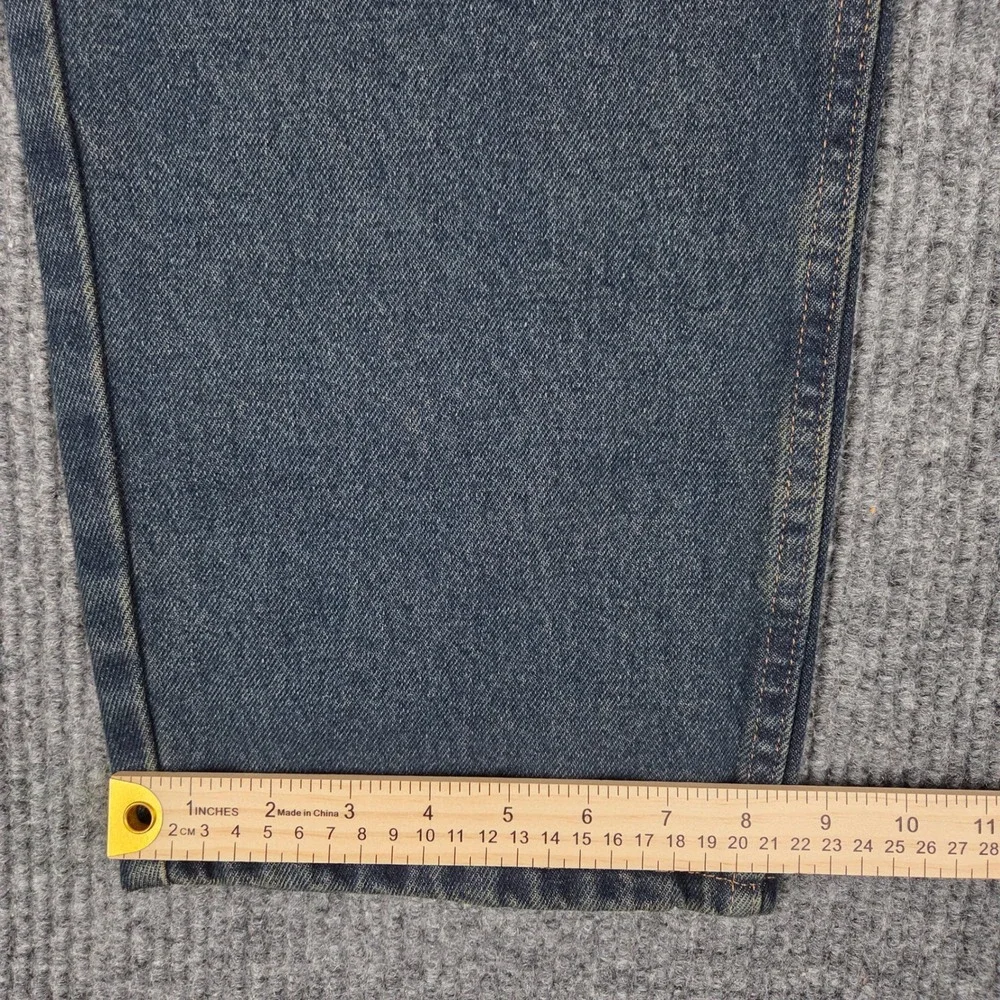 Rustler Classic Mens Relaxed‎ Fit Straight Leg Jeans Dark Wash 40x29 1087634TD